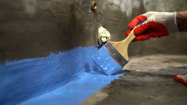 SJ Waterproofing Pros commercial waterproofing team near Sharon Hill, PA
